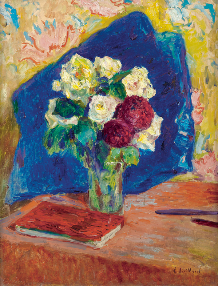  Edouard Vuillard —— LE BOUQUET ET LE LIVRE